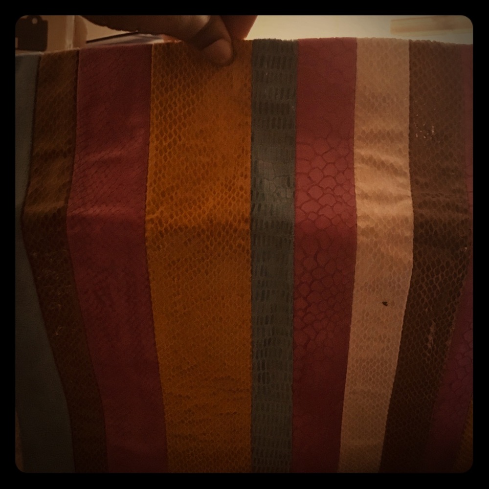A clutch bag